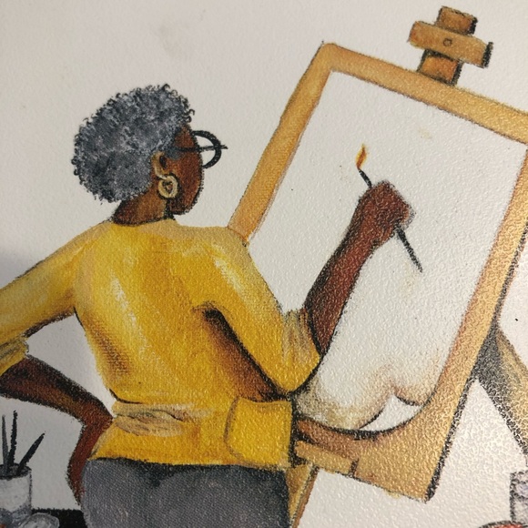 COPY - Annie Lee the artist mini print 5 x 7” vin… - Picture 5 of 5